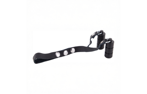 Leather Ballstretcher Weights 2 x 100 gr - Black