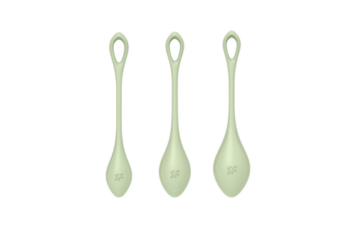 Yoni Power 2 - Kegel Balls Set - Lichtgroen