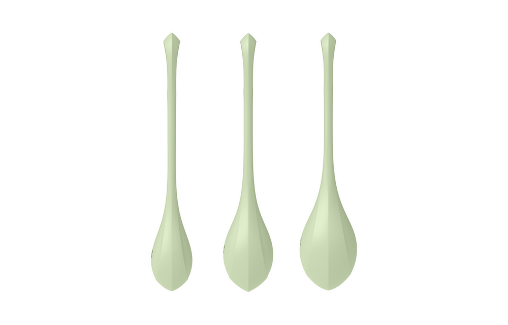 Yoni Power 2 - Kegel Balls Set - Light Green