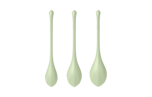 Yoni Power 2 - Kegel Balls Set - Light Green