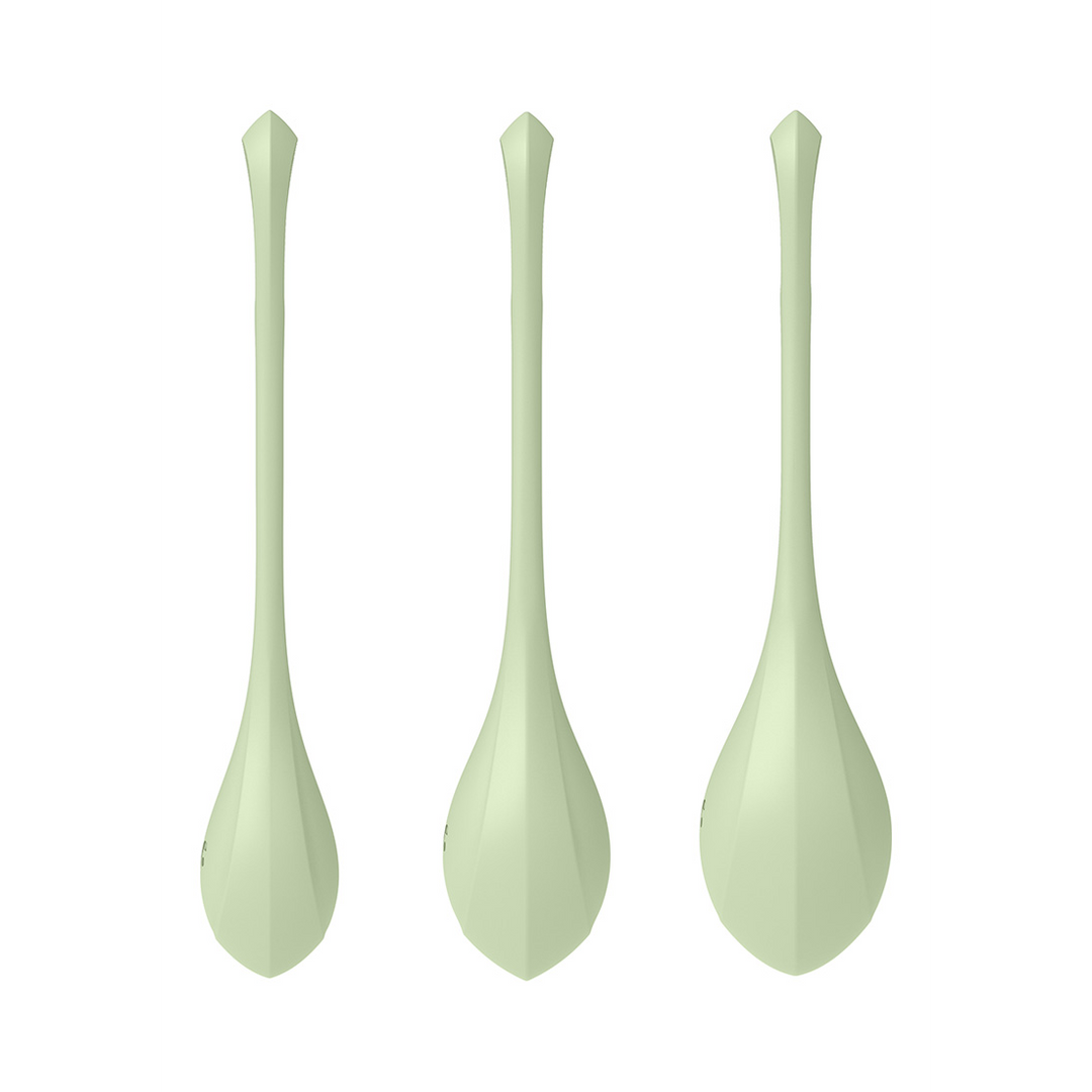 Yoni Power 2 - Kegel Balls Set - Hellgrün