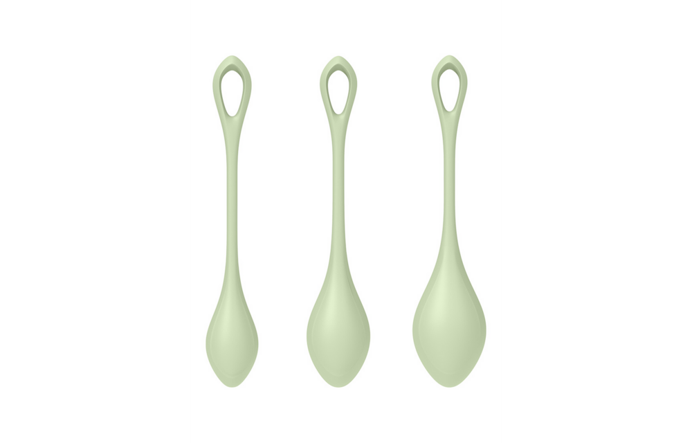 Yoni Power 2 - Kegel Balls Set - Lichtgroen