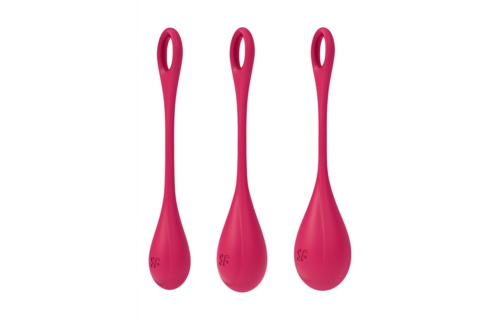 Yoni Power 1 - Kegel Ball Set - Rood