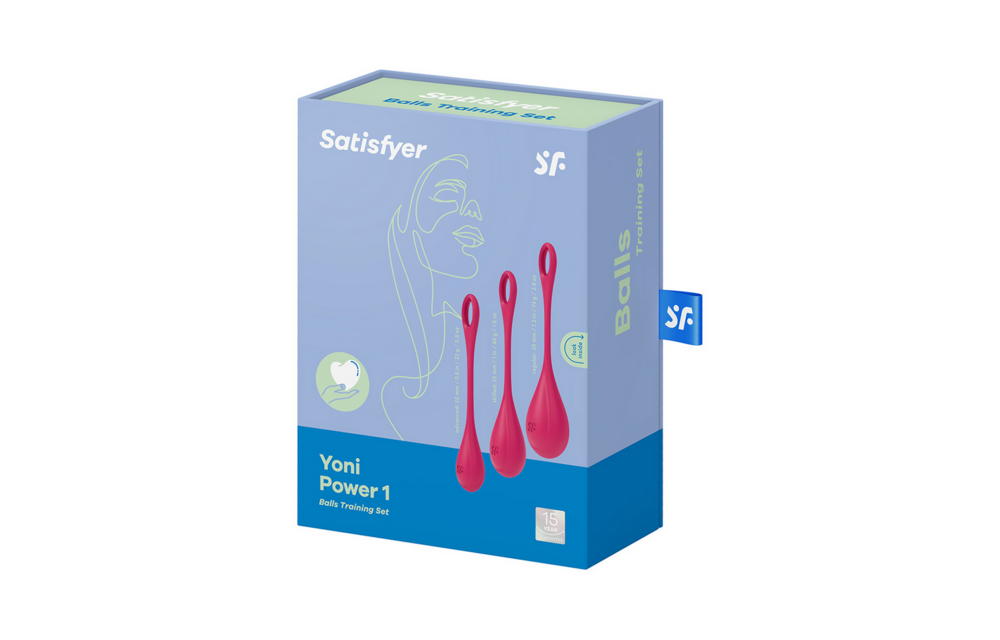 Yoni Power 1 - Kegel Ball Set - Rot