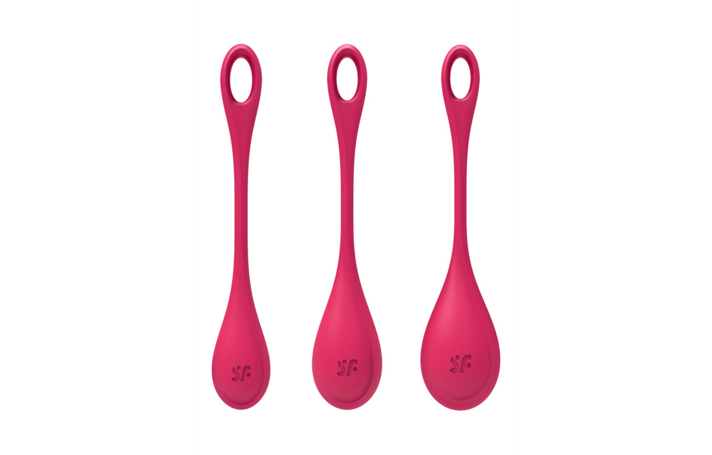 Yoni Power 1 - Kegel Ball Set - Rood