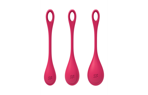 Yoni Power 1 - Kegel Ball Set - Rood