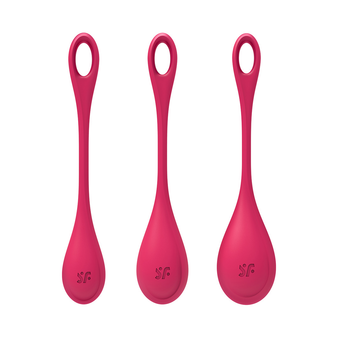 Yoni Power 1 Kegel Balls Red – Strengthen Your Pelvic Floor