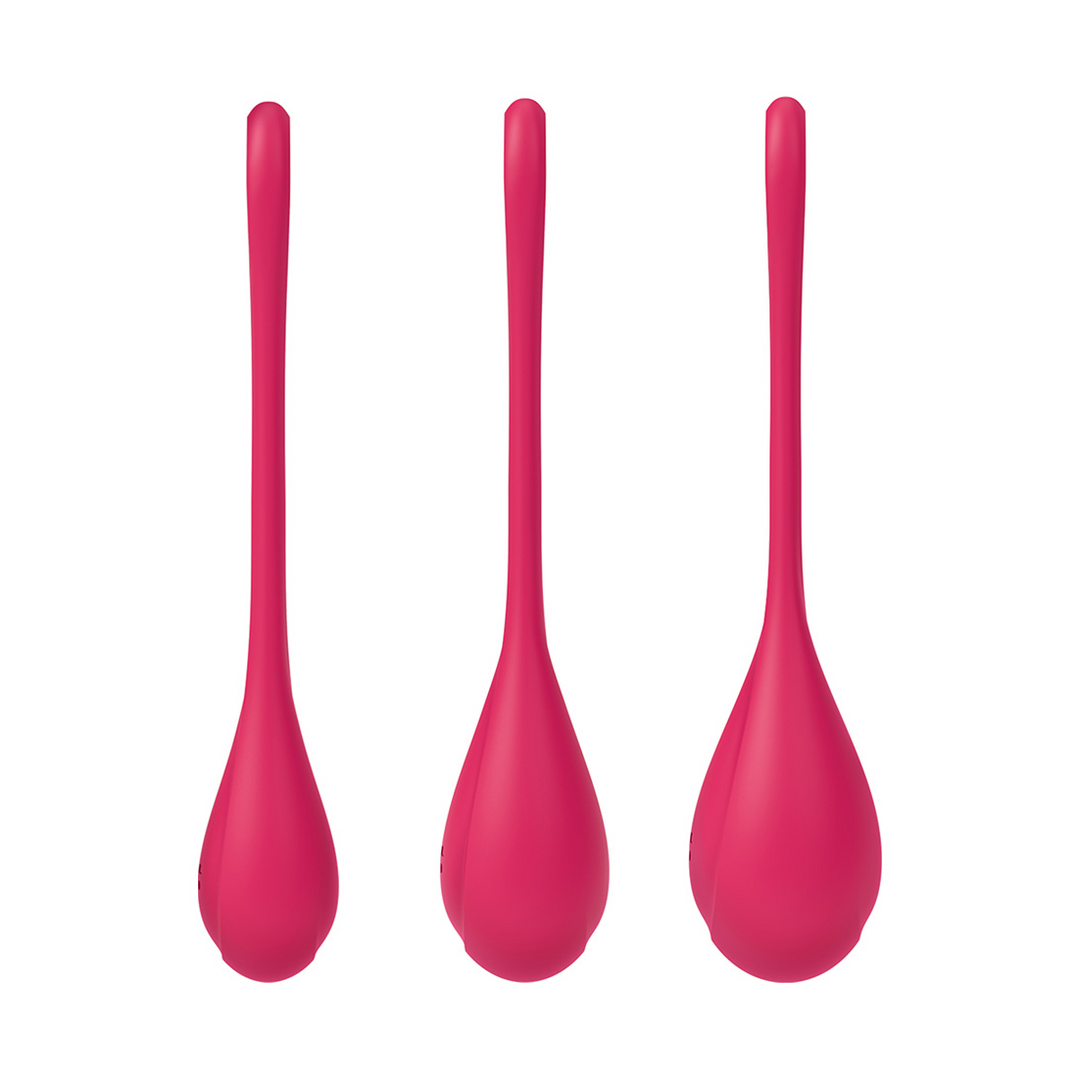 Yoni Power 1 - Kegel Ball Set - Rood