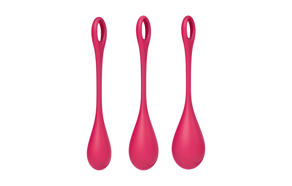 Yoni Power 1 - Kegel Ball Set - Rood
