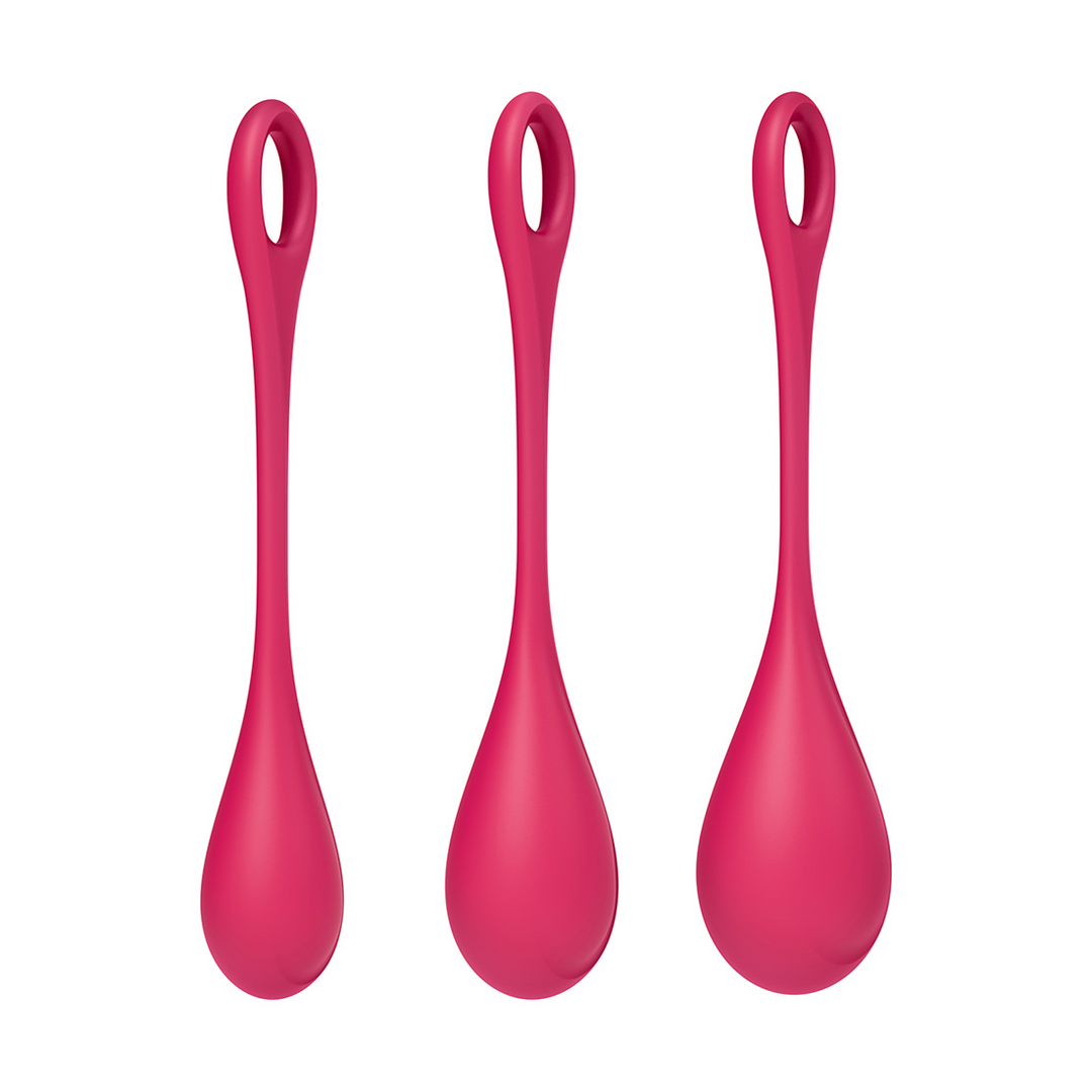 Yoni Power 1 - Kegel Ball Set - Rot