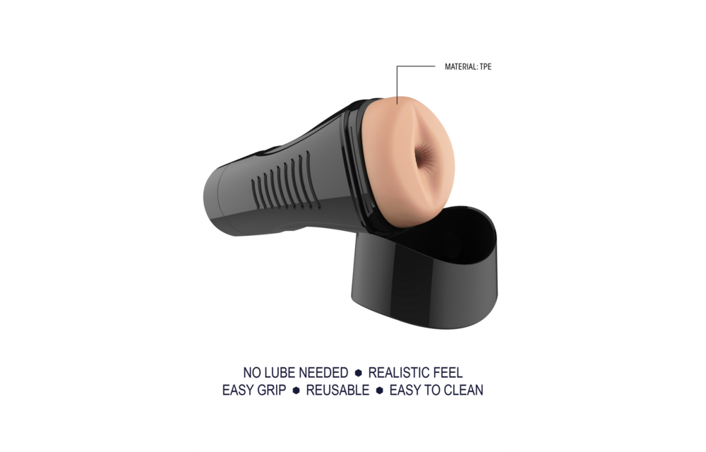 Self Lubrication Easy Grip Masturbator XL Anal