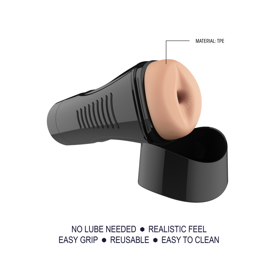 Self Lubrication Easy Grip Masturbator XL Anal