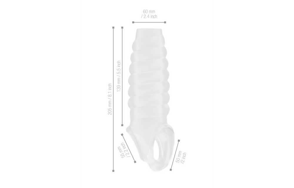 No.21 - Dong Extensie: Comfort & Extra Lengte met TPE