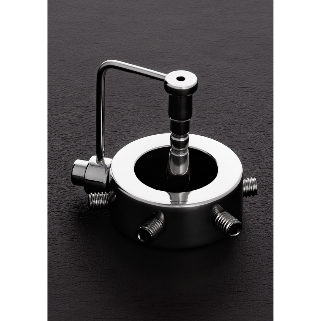 Spike Ring mit P-Plug – Robustes Spielzeug aus Edelstahl