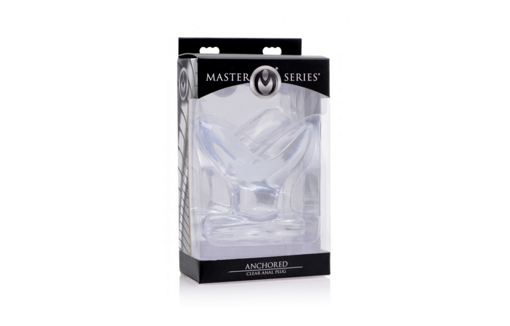 Anchored Clear Butt Plug 9.53 cm – Intense Pleasure