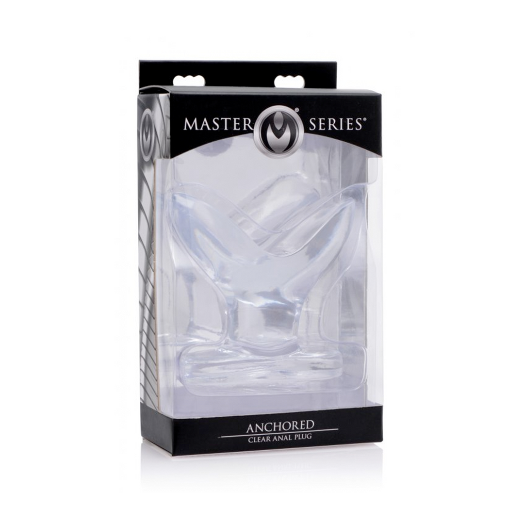 Anchored Clear Butt Plug 9.53 cm – Intense Pleasure