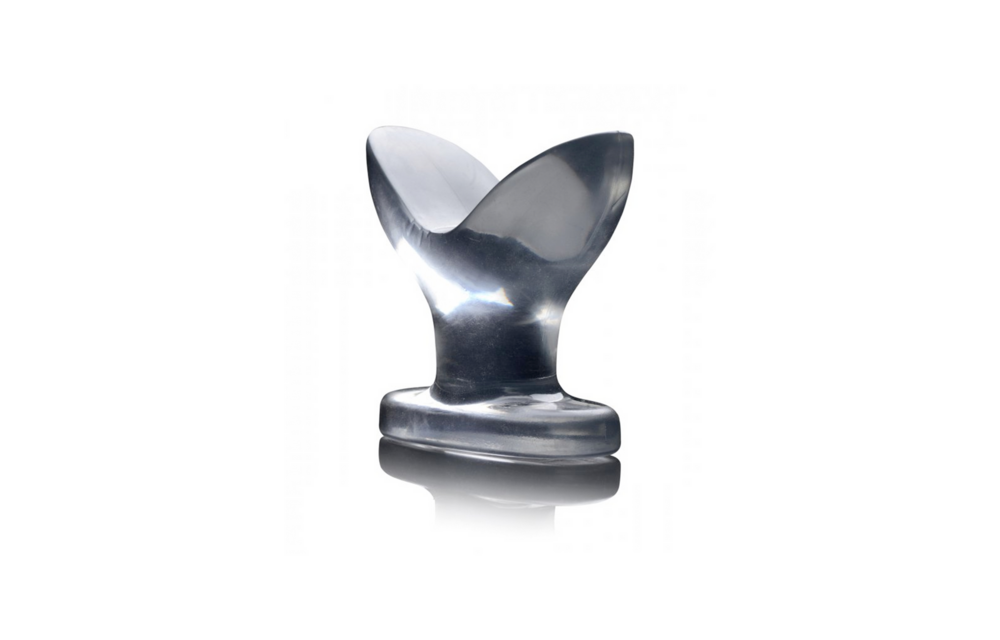 Anchored Clear Butt Plug 9.53 cm – Intense Pleasure