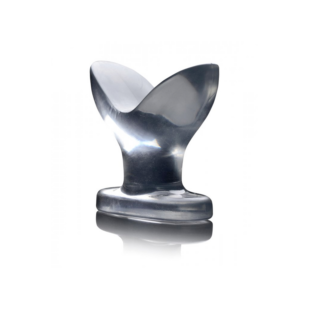Anchored Clear Butt Plug 9.53 cm – Intense Pleasure