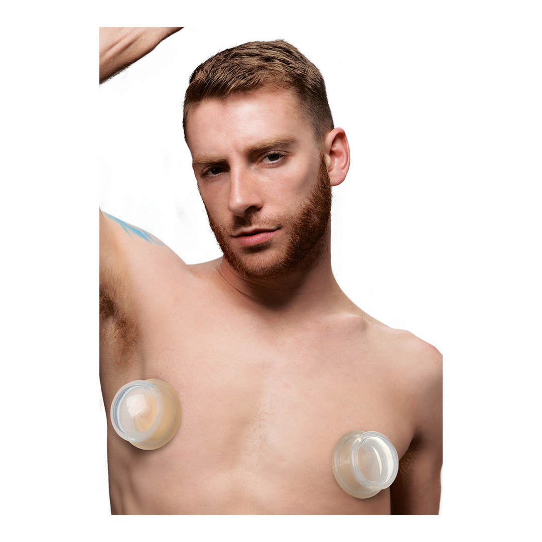 Clear Silicone Nipple Suction Cups L – Comfortable & Tight
