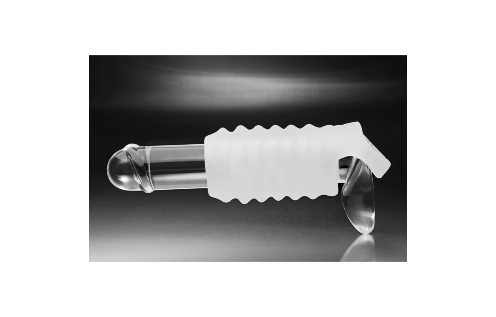 Ultra-soft Stroker Sleeve Black | XR Brands Pleasure & Comfort