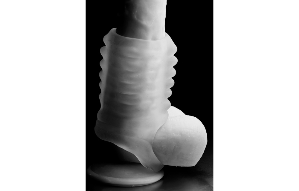 Ultra-soft Stroker Sleeve Black | XR Brands Pleasure & Comfort