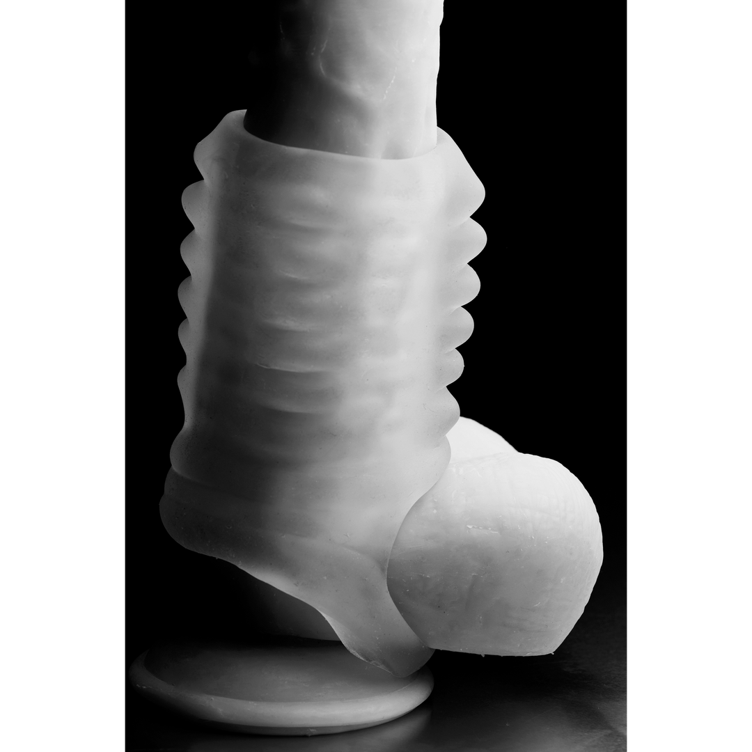 Ultra-soft Stroker Sleeve Black | XR Brands Pleasure & Comfort