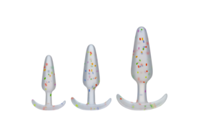Pride Anal Trainer Set 3-5 Inch | Comfort & Rainbow Fun
