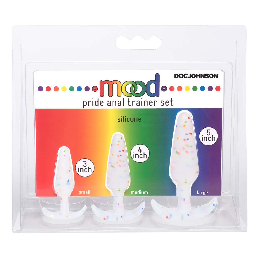 Pride Anal-Trainer-Set 3-5 Zoll | Komfort & Regenbogenvergnügen
