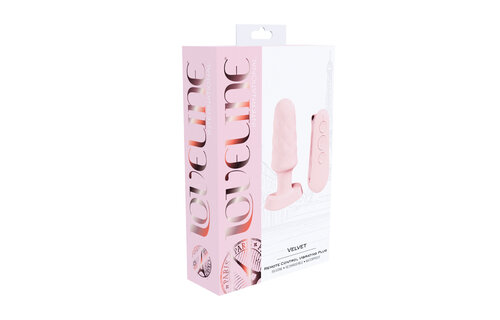 Velvet Vibrierender Plug Rosa 9,8 cm | Leise, leistungsstark & sicher