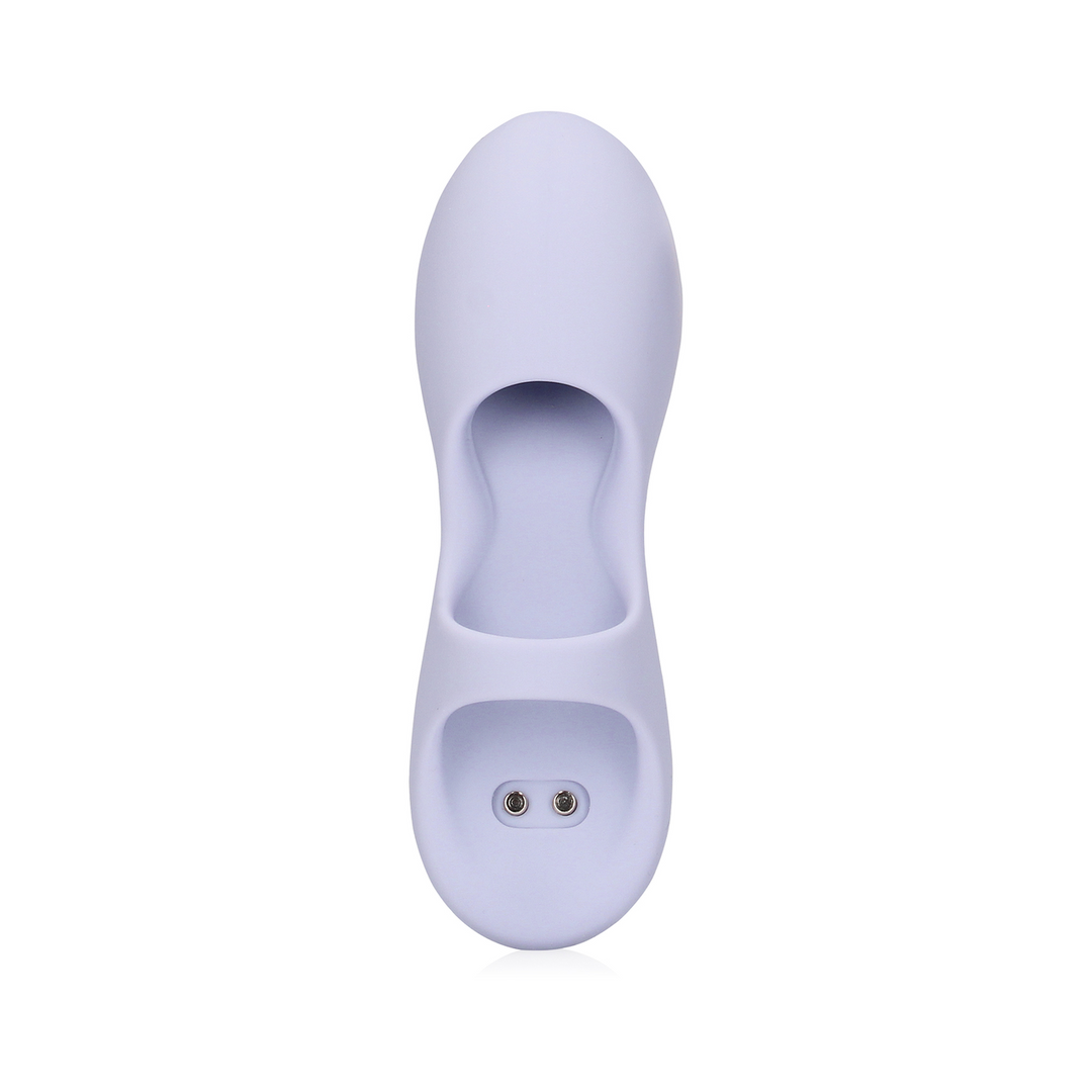 Siliconen Vinger Vibrator Lavendel – Intens Genot & Compact