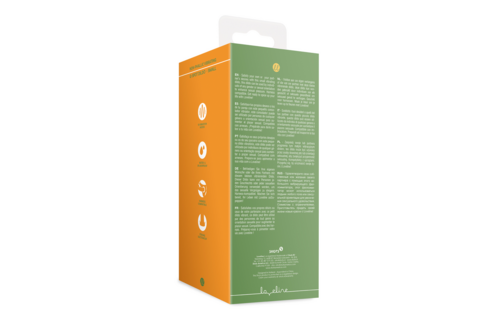 Nicht-phallischer vibrierender Dildo klein Waldgrün – Loveline