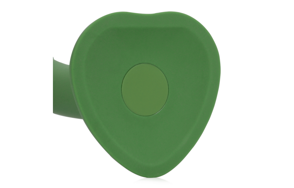 Nicht-phallischer vibrierender Dildo klein Waldgrün – Loveline