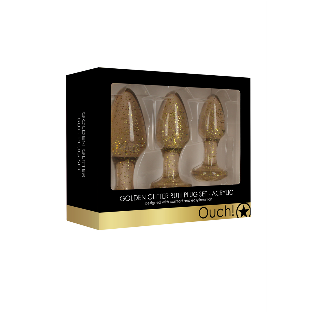 Acryl Buttplug Set 7-12 cm – Veilig & Comfortabel Genot