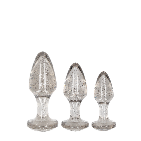 Acryl Butt Plug Set