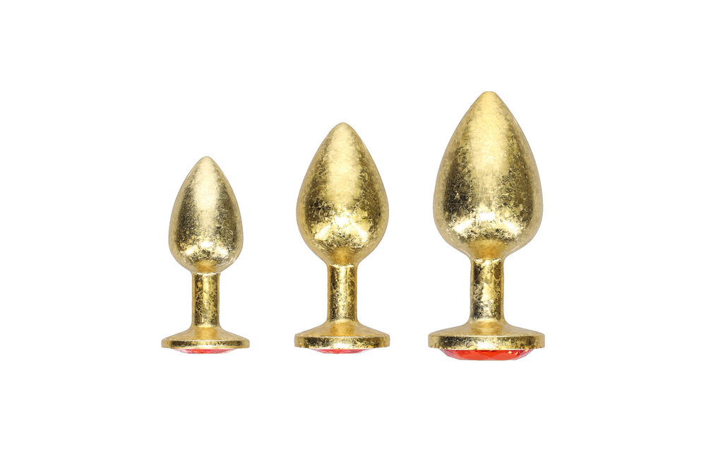 Milan Collection - Metalen Anale Plug Set - Goud