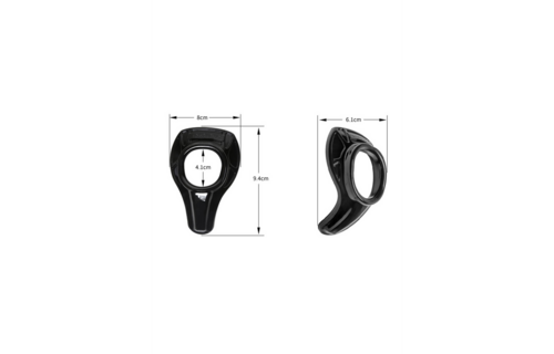 Armor Up Kunststoff-Cockring – Intensiveres Vergnügen & stärkere Erektion