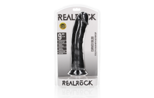 Curved Realistic Dildo 23x7.2 cm with Suction Cup - RealRock