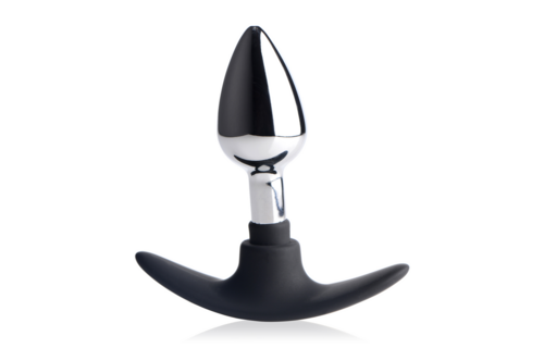 Dark Invader Analplug 17,8 cm Metall & Silikon Klein