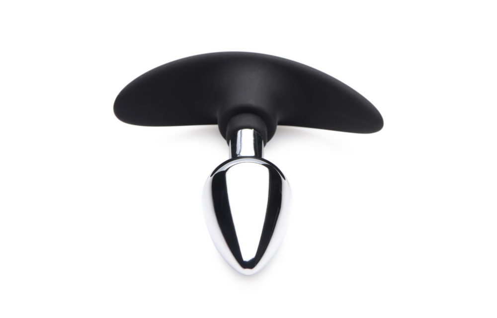 Dark Invader Anale Plug 17,8 cm Metaal & Siliconen Klein