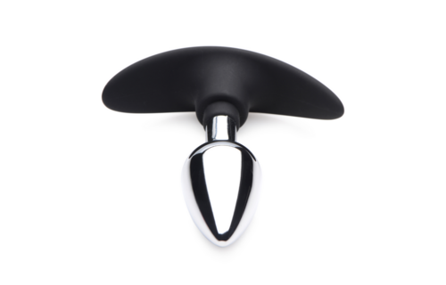 Dark Invader Analplug 17,8 cm Metall & Silikon Klein