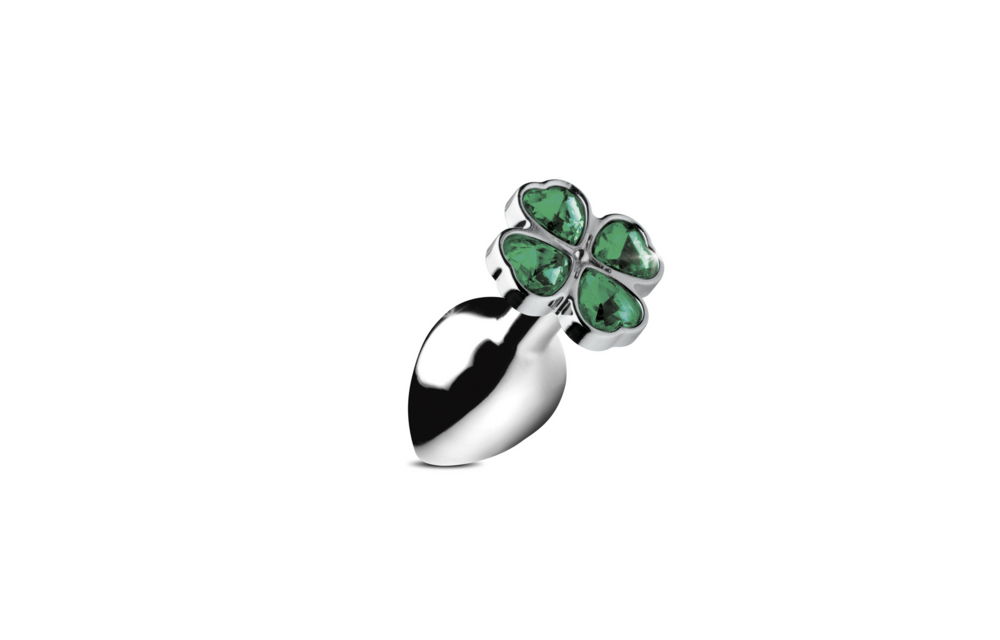 Lucky Clover Gem Butt Plug 9.2 cm – Stylish Anal Plug