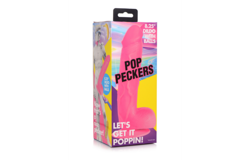 POP Dildo mit Saugnapf 22,8 cm – Realistisch & Fest Rosa