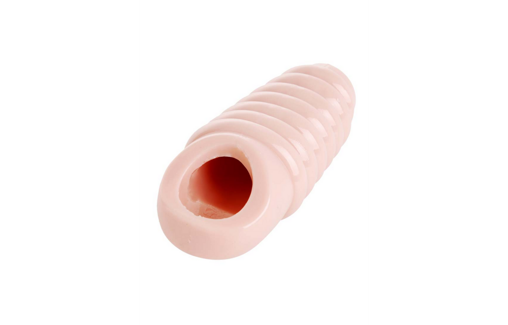 Really Spacious Ribbed Penis Enlargement Sleeve