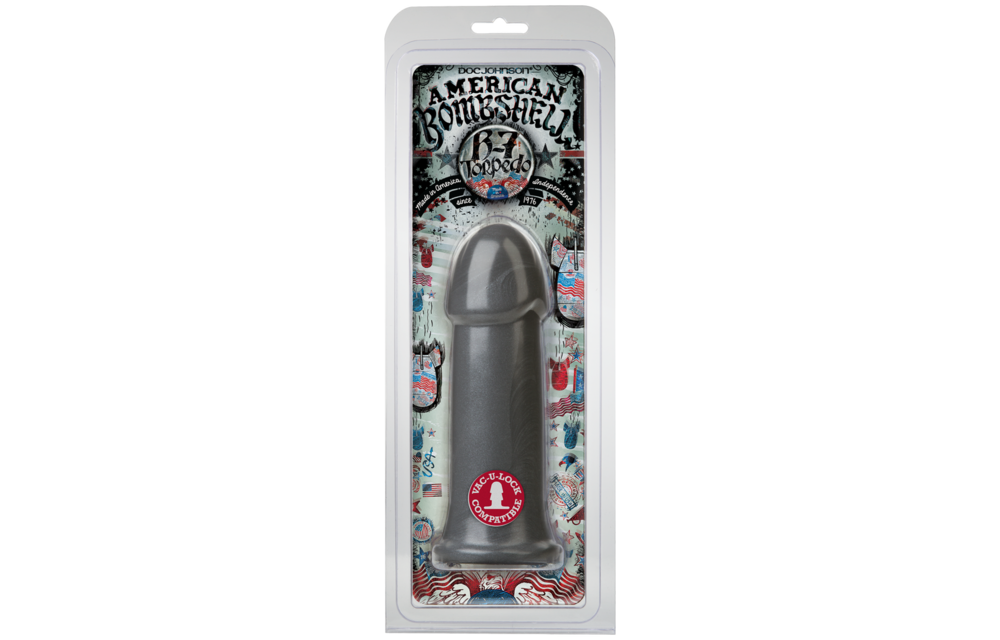 B-7 Torpedo 17,5 cm - Krachtige Amerikaanse Butt Plug