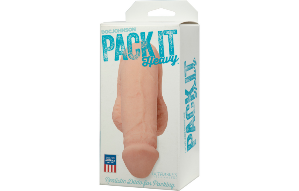 Pack It 14.5 cm - Realistic heavy dildo, comfortable