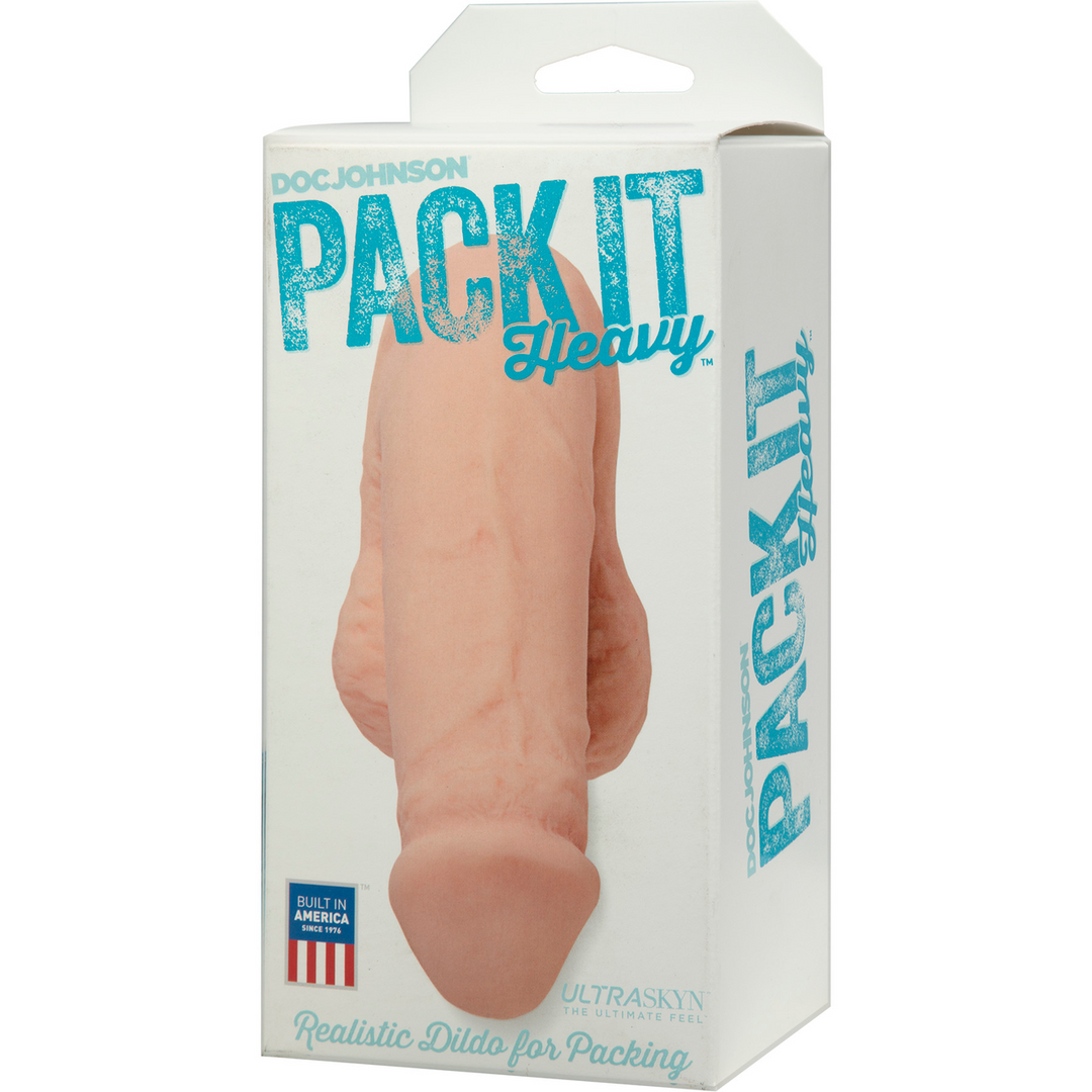Pack It 14,5 cm – Realistischer schwerer Dildo, komfortabel
