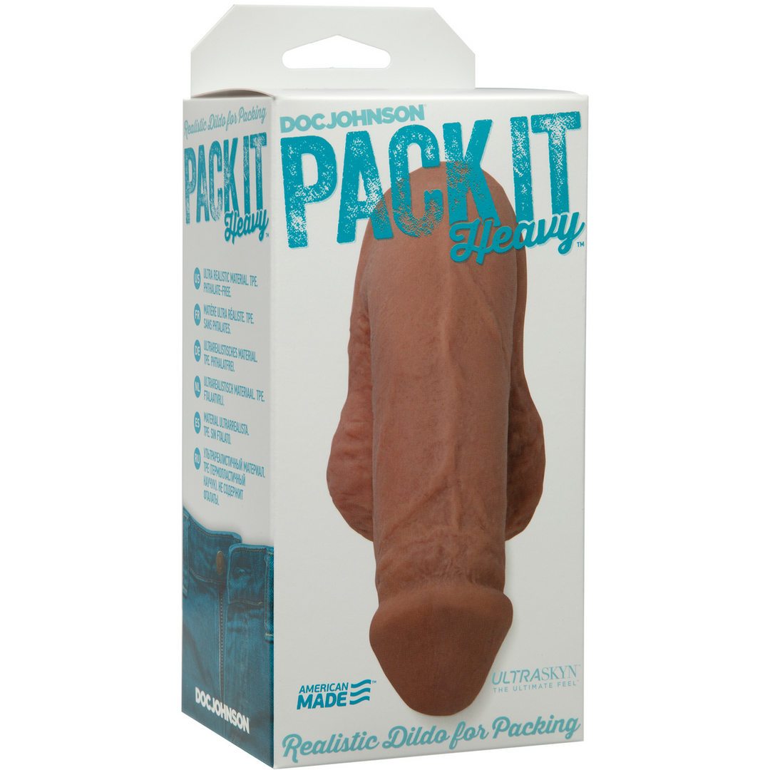 Pack Het – Schwerer realistischer Dildo 14,5 cm | Komfort & Hygiene
