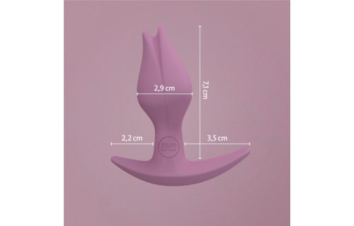 BOOTIE FEM Butt Plug Roze 8,5 cm - Comfortabele Silicone Plug