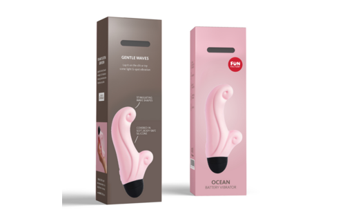 Ocean Minivibrator Babyroze | Compact & Krachtig Speeltje