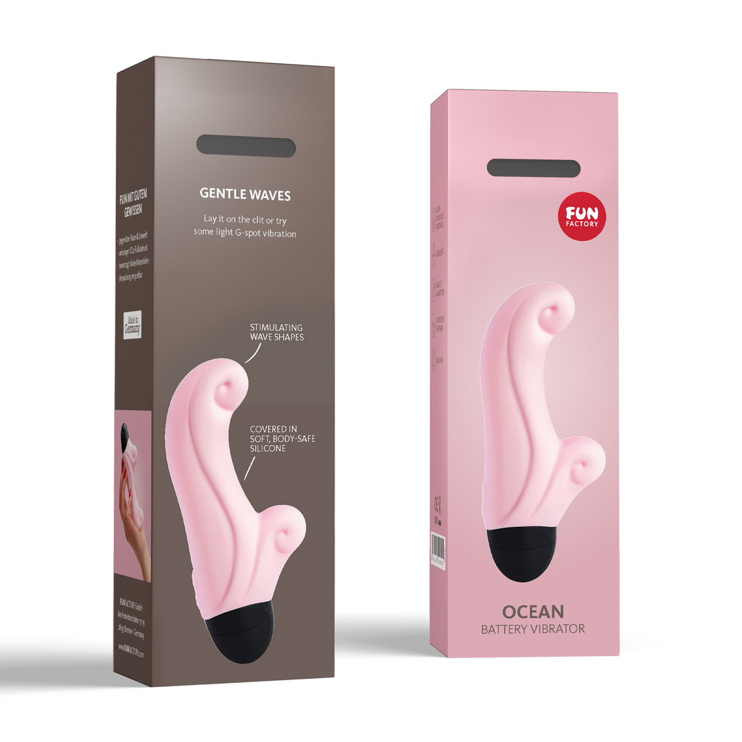 Ocean Mini Vibrator Baby Pink | Compact & Powerful Toy